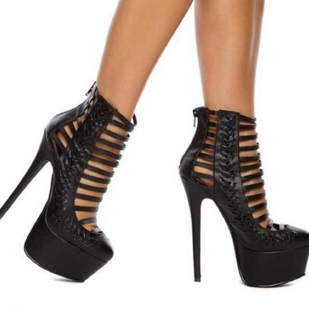 Black heels Zahia by Paper Fox